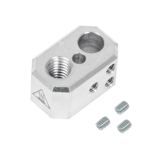 Bloc de chauffe Original Prusa Nextruder - Gris - Aluminium
