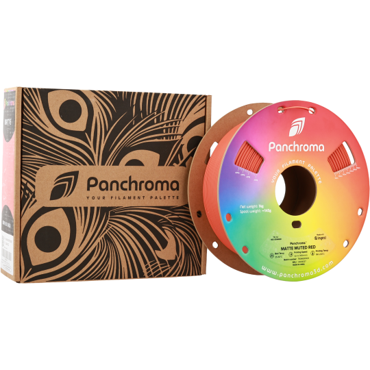 Filament PLA Polymaker Panchroma Matte - Muted Red - 1,75 mm - 1 kg