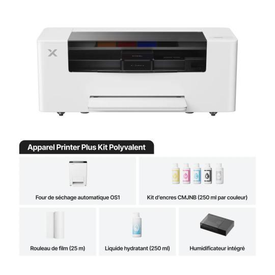 Pack DTF xTool Apparel Printer Plus + Four de Séchage OS1 : Solution Complète de Marquage Textile