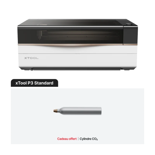 xTool P3 80W - Découpeuse et Graveuse Laser CO2 Intelligente
