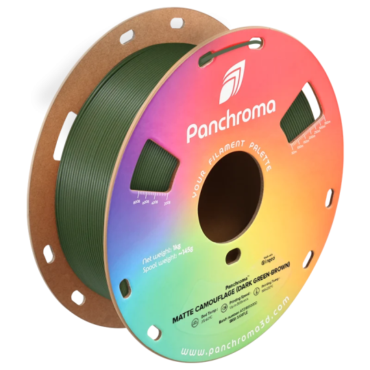 Polymaker Panchroma™ Dual Matte PLA Camouflage (Dark Green-Brown) — 1,75 mm, 1 kg