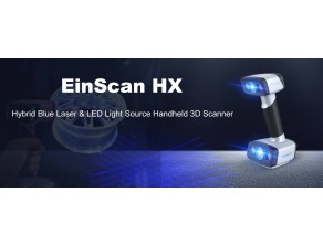 Scanner 3D Hybride Einscan HX et logiciel Solid Edge