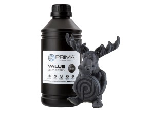 Résine PRIMA UV / DLP Noire Water Washable 1L