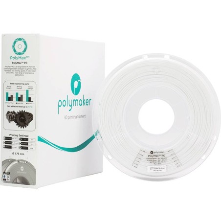 Filament PolyMax PC (PC-MAX) de POLYMAKER