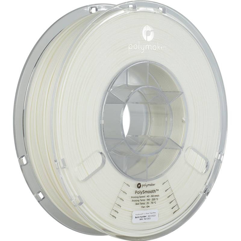 Filament PolySmooth blanc Polymaker