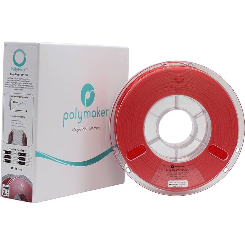 Filament Polymaker Polyflex Rouge
