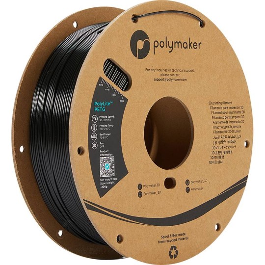 Polymaker - PETG Polylite Noir