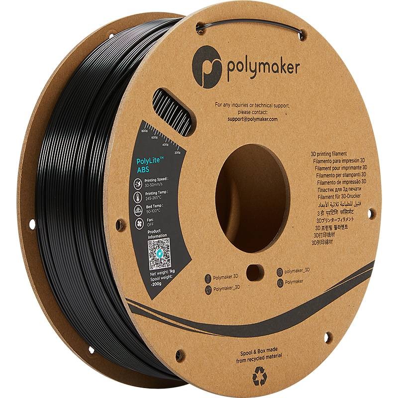 Polymaker - ABS Polylite noir