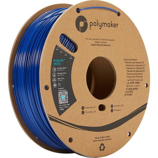 Polymaker - PETG Polylite Bleu