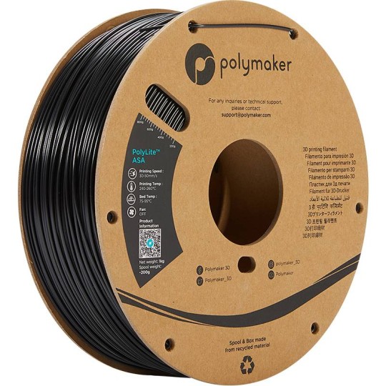 Polymaker - ASA Polylite noir