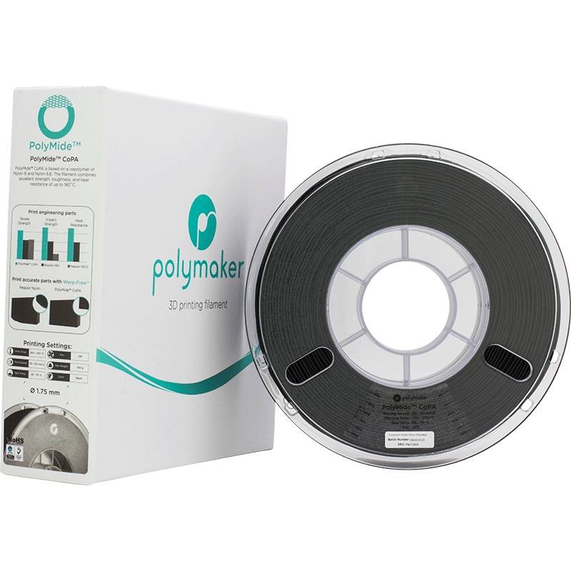 Filament  Nylon PolyMide CoPA Polymaker noir