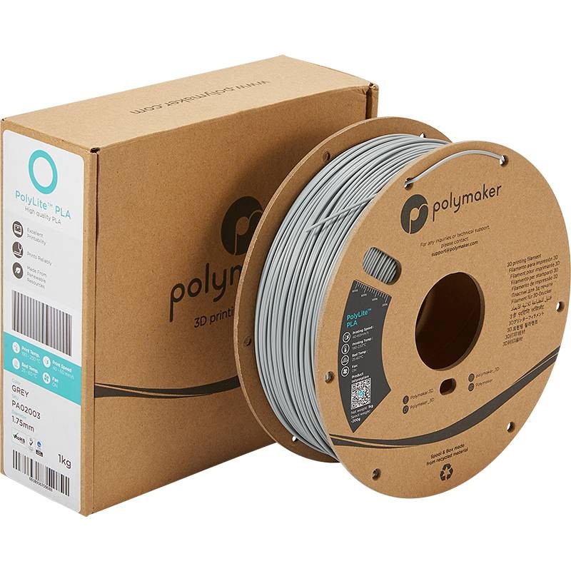 Polymaker PLA Polylite Gris