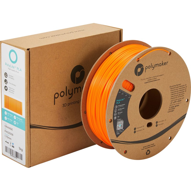 Polymaker PLA Polylite Orange