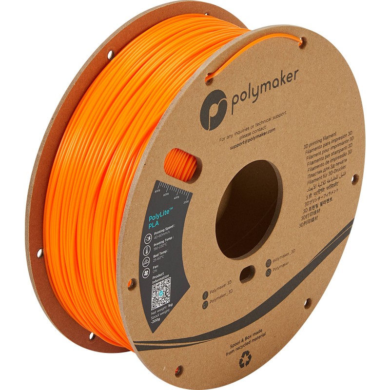 Polymaker PLA Polylite Orange