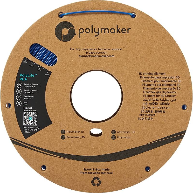 Polymaker PLA Polylite Bleu