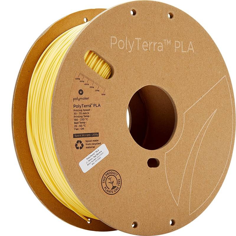 Filament PolyTerra Polymaker Banana