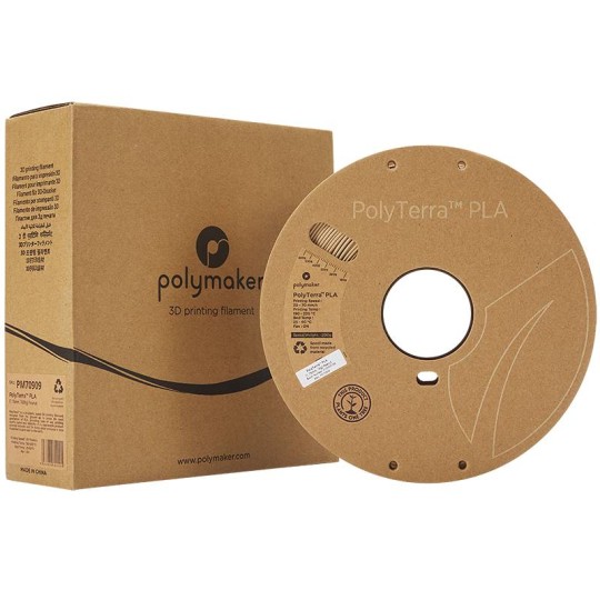 Filament Eco responsable Polymaker PolyTerra PLA Peanut