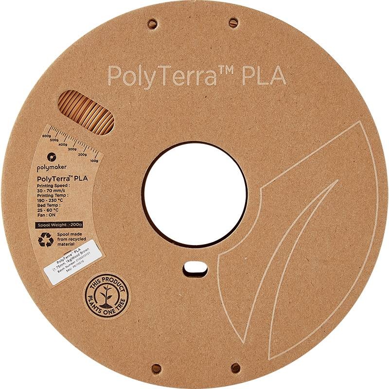 Filament Eco responsable Polymaker PolyTerra PLA Bois