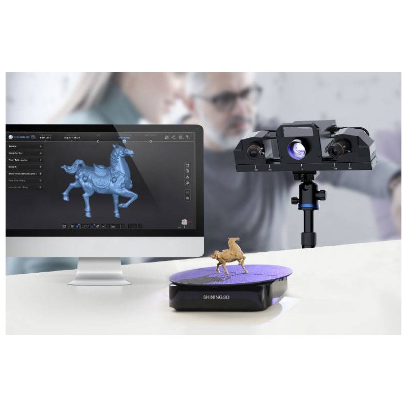 Shining 3D Transcan C scanneur 3D couleur professionnel