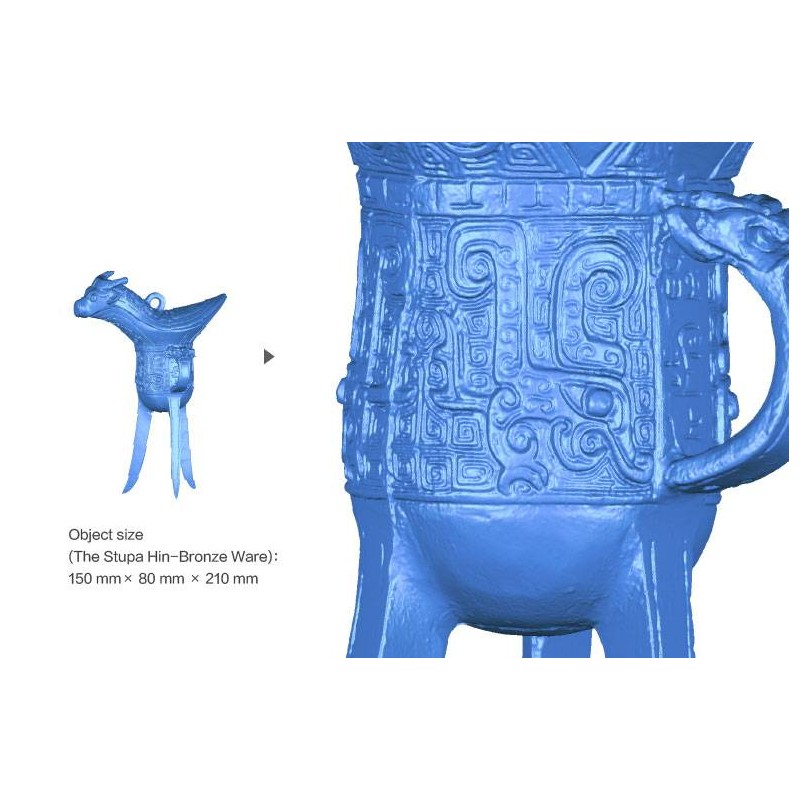 Shining 3D Transcan C scanneur 3D couleur professionnel