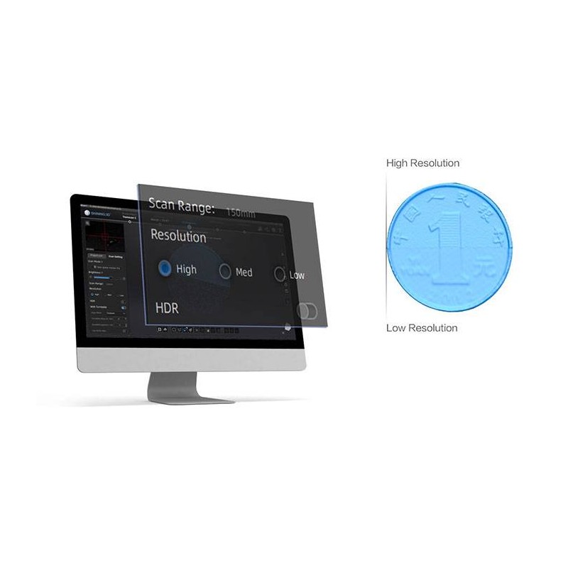 Shining 3D Transcan C scanneur 3D couleur professionnel