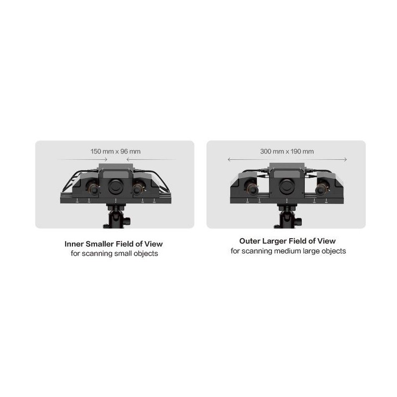 Shining 3D Transcan C scanneur 3D couleur professionnel