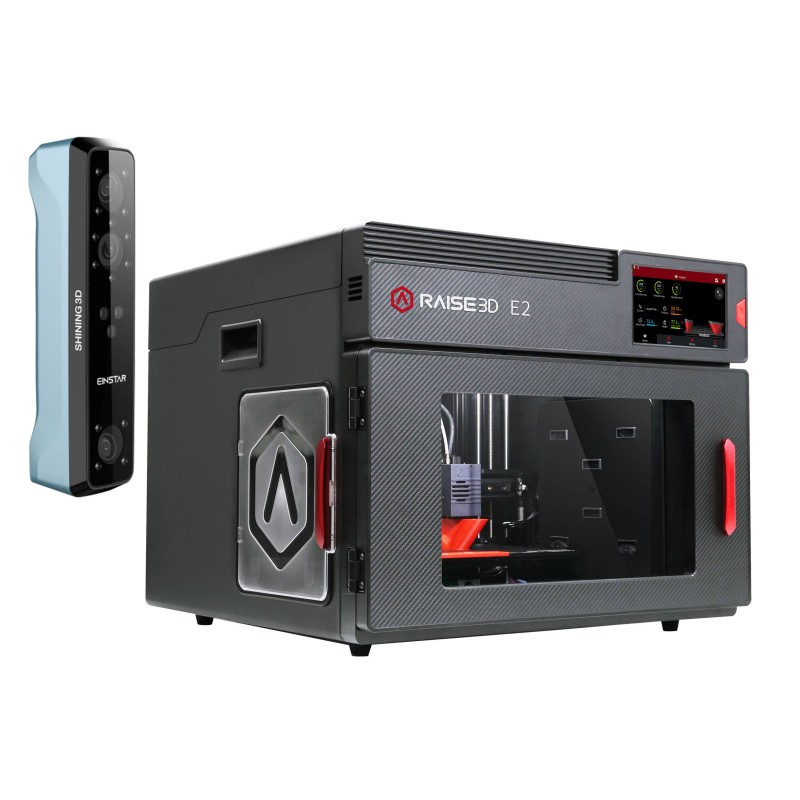 Pack Education Raise3D E2 et Shining3D EinStar