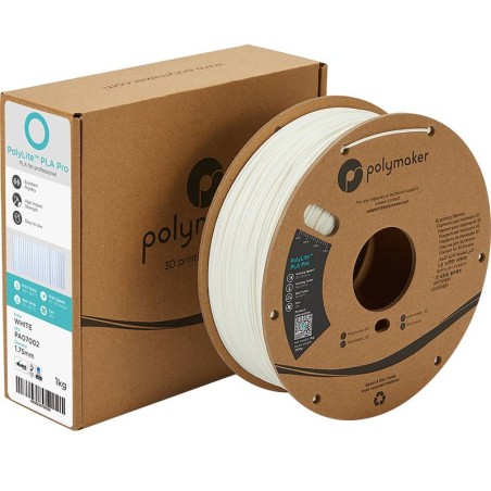 Polymaker Polylite PLA Pro Blanc