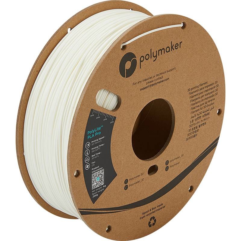 Polymaker Polylite PLA Pro Blanc