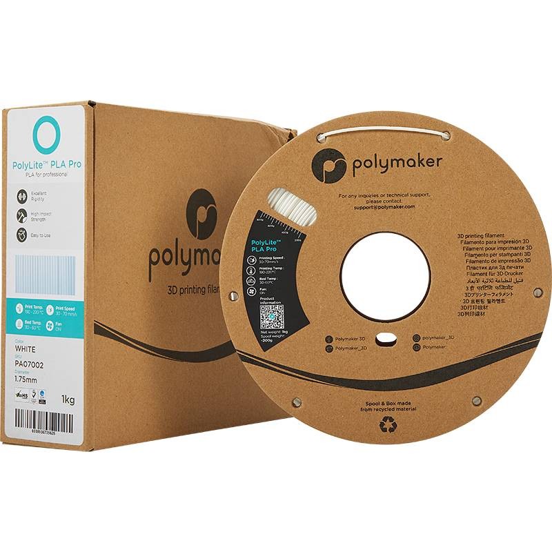Polymaker Polylite PLA Pro Blanc