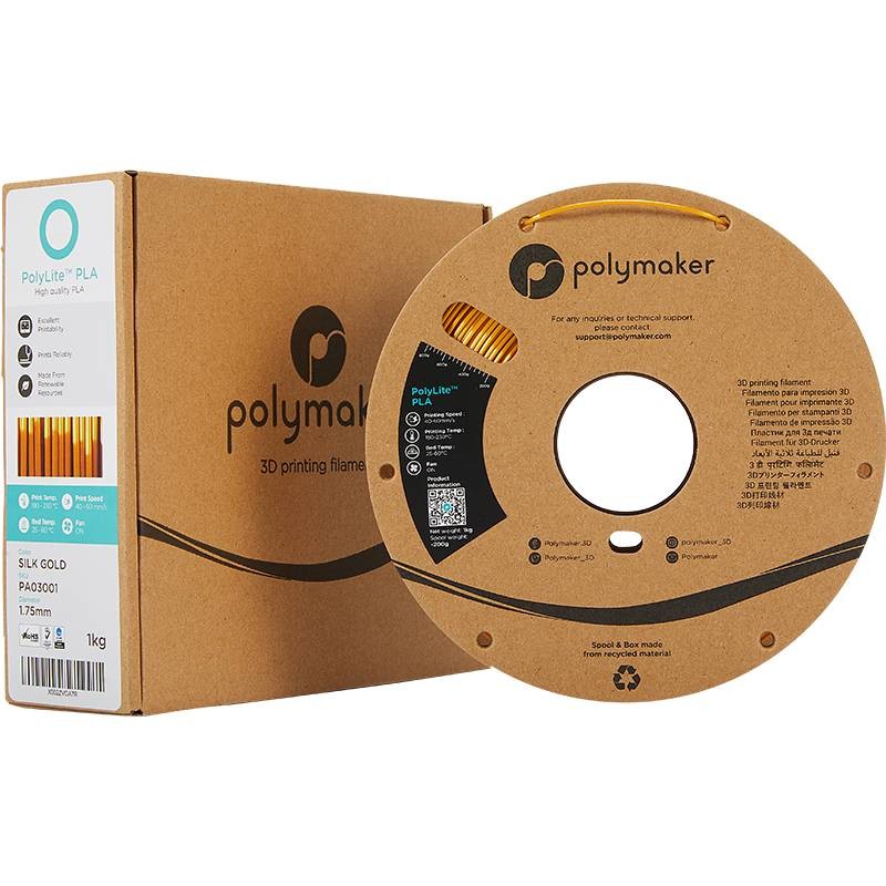 Polymaker Polylite PLA Silk Gold