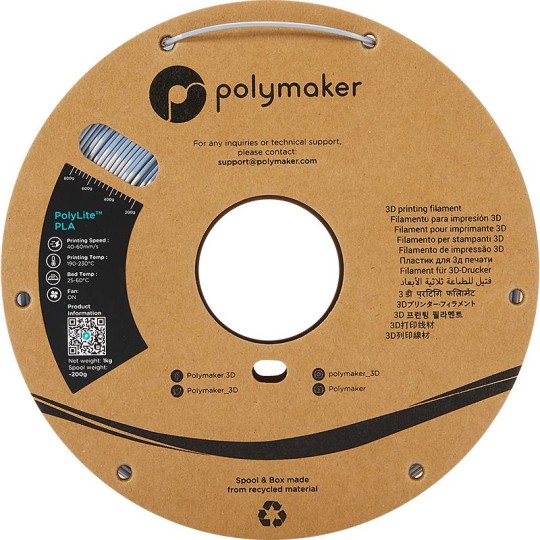 Polymaker Polylite PLA Silk Silver