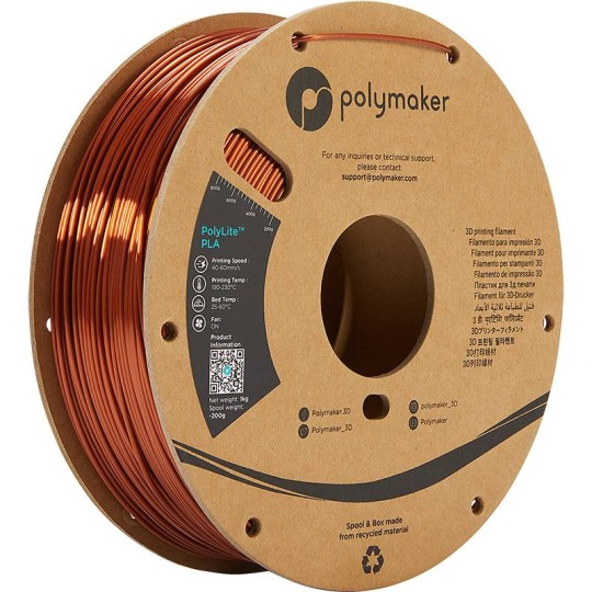 Polymaker Polylite PLA Silk Bronze