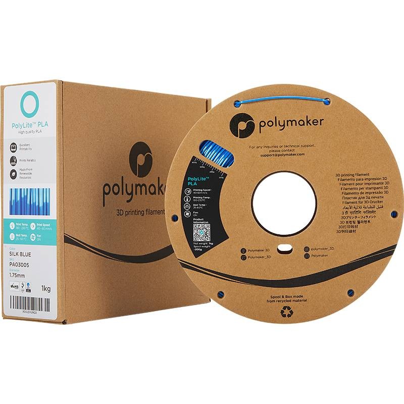 Polymaker Polylite PLA Silk Blue