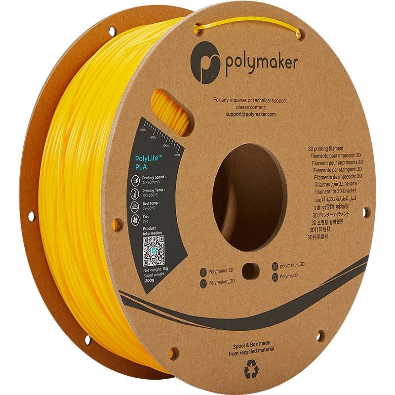 Polymaker PLA Polylite Jaune
