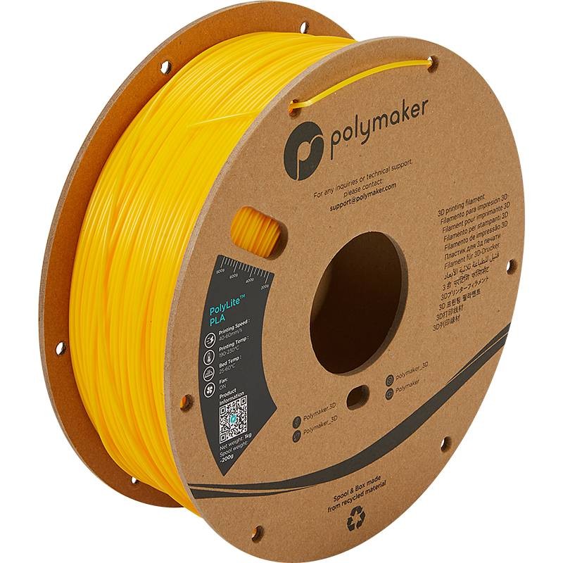 Polymaker PLA Polylite Jaune