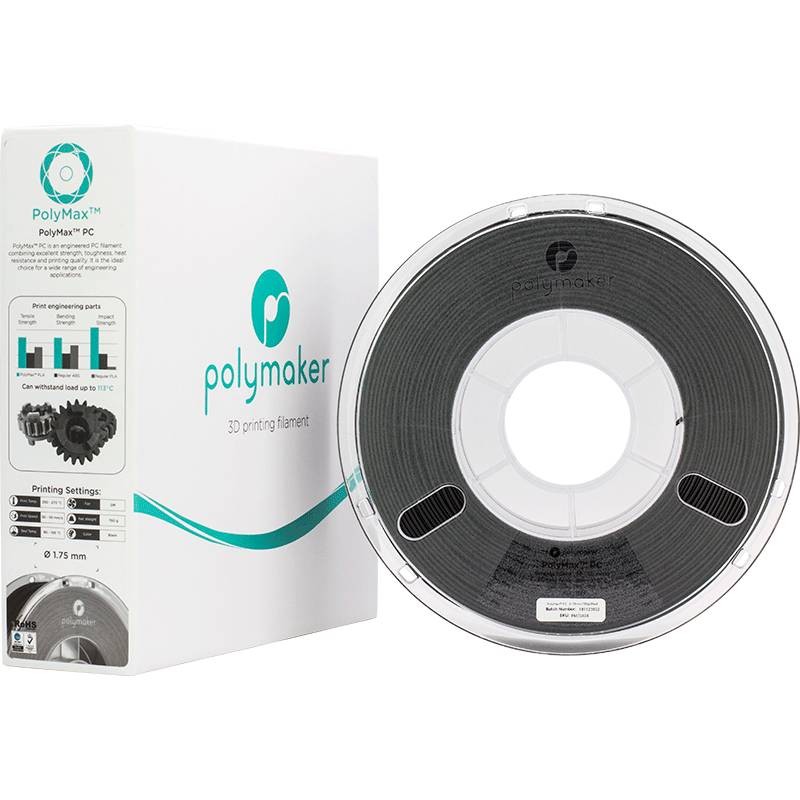 Filament PolyMax PC (PC-MAX) de POLYMAKER