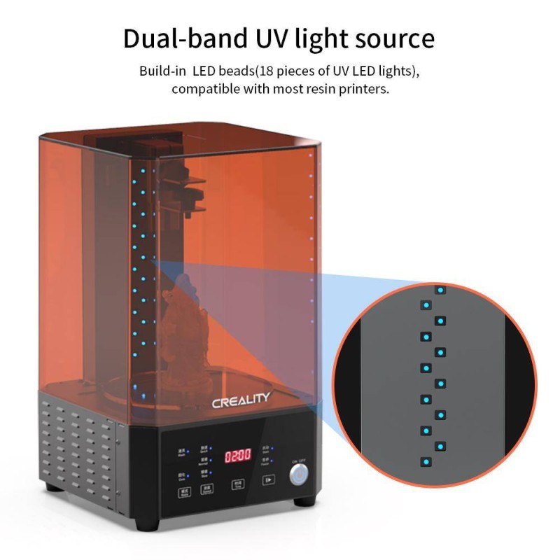 Creality UW-01 - Station de nettoyage et de polymérisation par UV