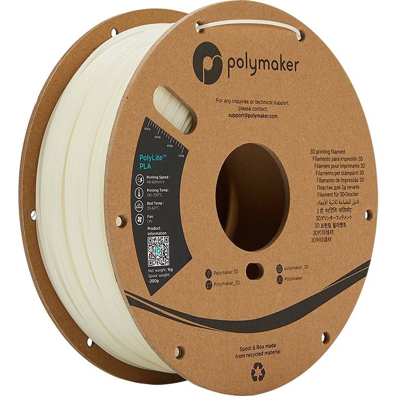 Polymaker Polylite PLA Glow in the Dark Blue (phosphorescent)