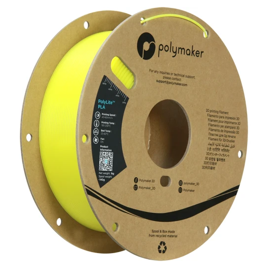 Polymaker Polylite PLA Luminous Yellow