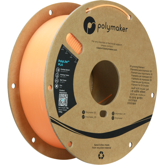 Polymaker Polylite PLA Luminous Orange