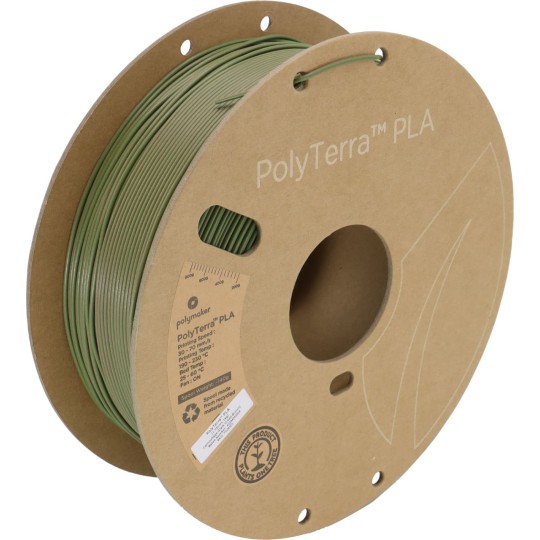 Polymaker PolyTerra PLA Dual Camouflage (Vert foncé-Marron)