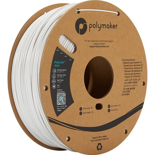 Polymaker - ASA Polylite blanc