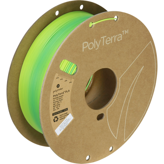 Polymaker PolyTerra PLA Summer (Dégradé Vert Pastel-Vert)