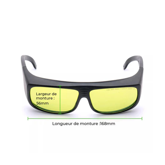 xTool Lunettes de Sécurité pour Laser 316-450 nm et 900 nm-1080nm
