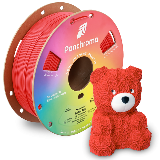 Polymaker Panchroma PLA Satin Red Polymaker Panchroma PLA Satin Red