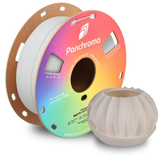 Polymaker Panchroma PLA Matte Cotton White Polymaker Panchroma PLA Matte Cotton White