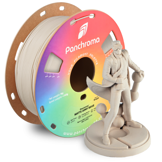 Polymaker Panchroma PLA Matte Army Beige Polymaker Panchroma PLA Matte Army Beige