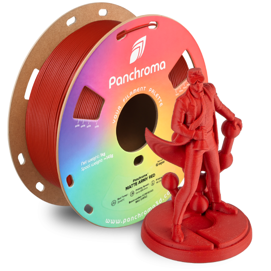 Polymaker Panchroma PLA Matte Army Red Polymaker Panchroma PLA Matte Army Red