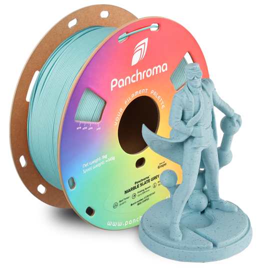 Polymaker Panchroma PLA Matte Marble Slate Grey Polymaker Panchroma PLA Matte Marble Slate Grey